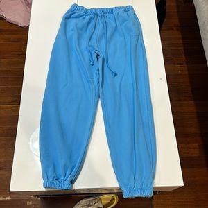 LEVIS, WFH WOMEN’S SWEATPANTS, BLUE, SIZE XS